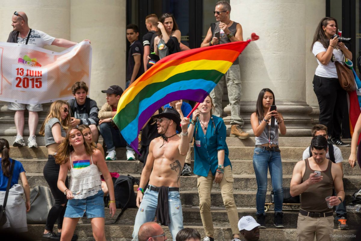 Gay Pride à Nantes marche de la fierté gay