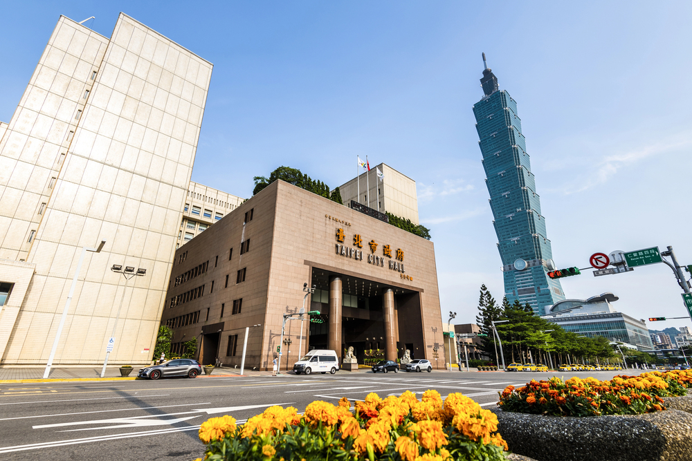L’arrivée à Taipei 101 et la montée vers l’observatoire
