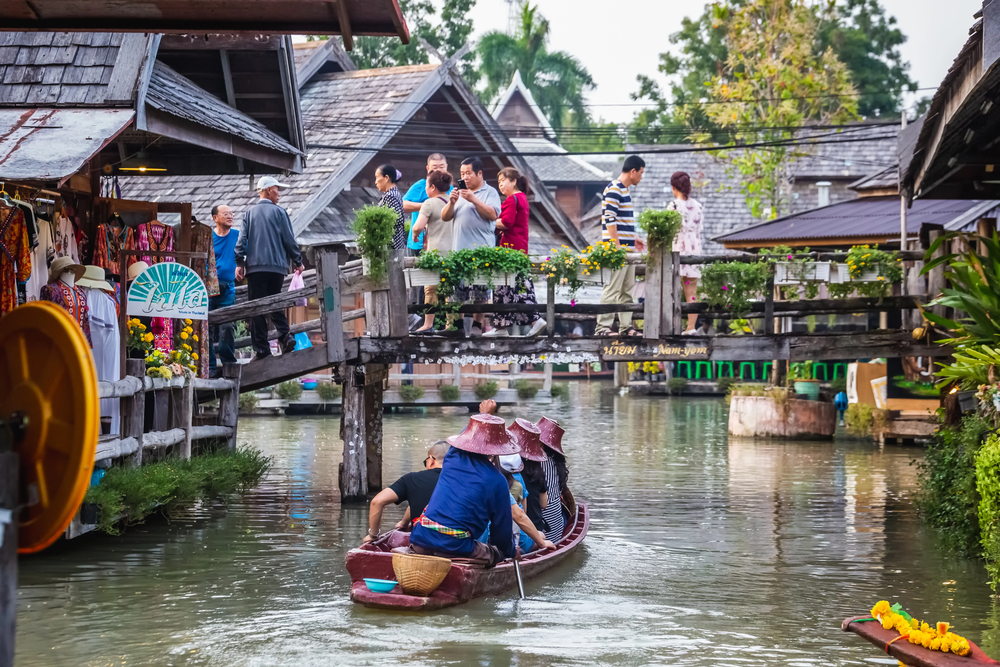 Quand visiter un marché flottant à Bangkok