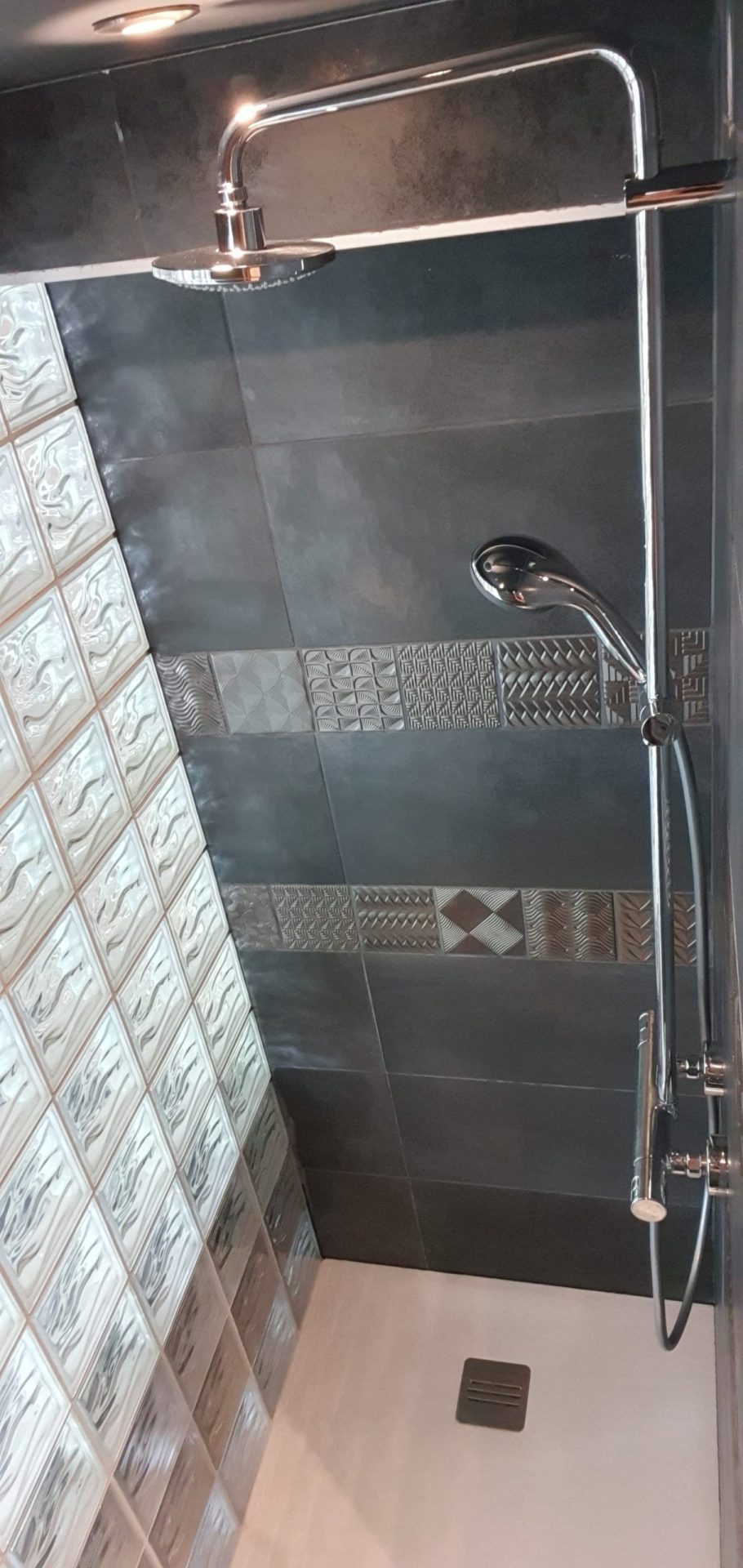 douche espace sauna