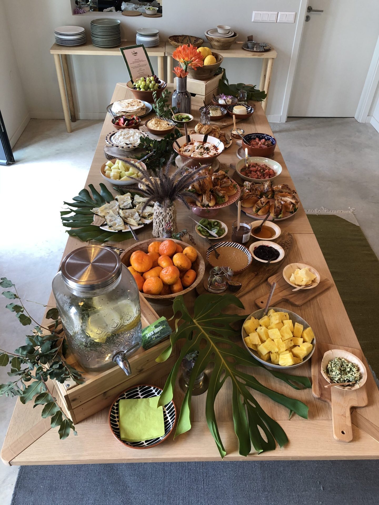 Food buffet examples