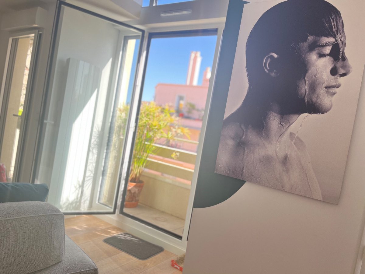 Chambre privée dans bel appartement en roof-top quartier du Port de Nice 04