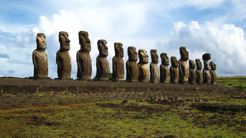 Statues île de Pâques
