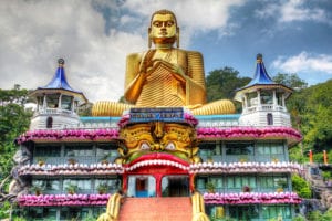 Le Temple d'Or de Dambulla