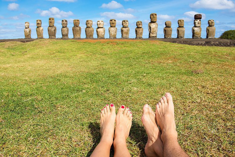 Visite de l'île de Pâques