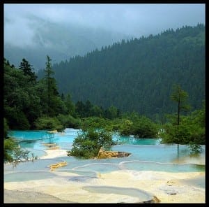 Huanglong en Chine