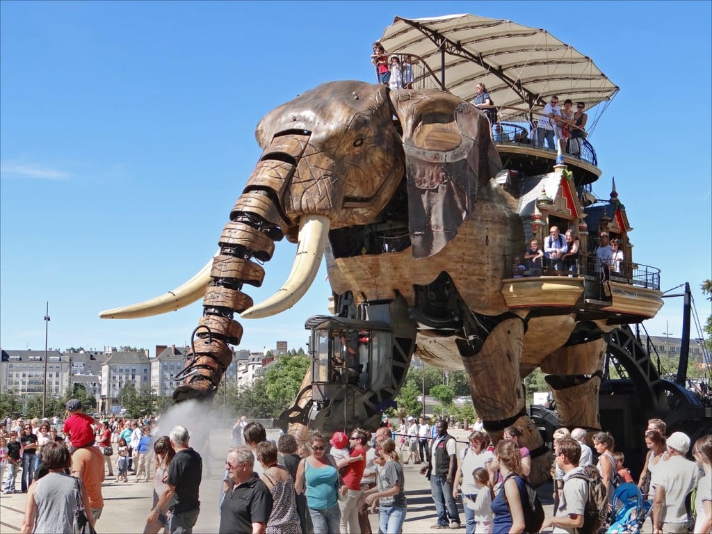 L'éléphant des Machines de l'Ile à Nantes