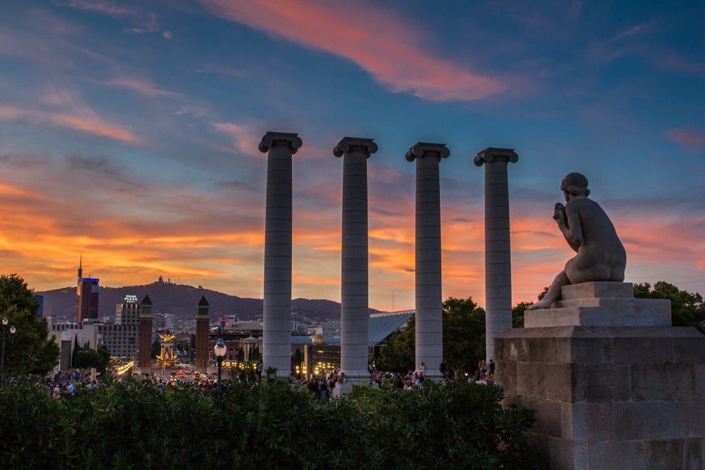 Parc du Montjuïc à Barcelone