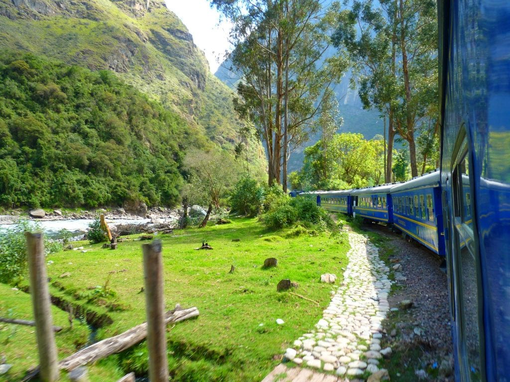 Train vers le Machu Picchu