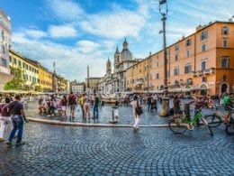 Visite à pied de la Piazza Navona de Rome