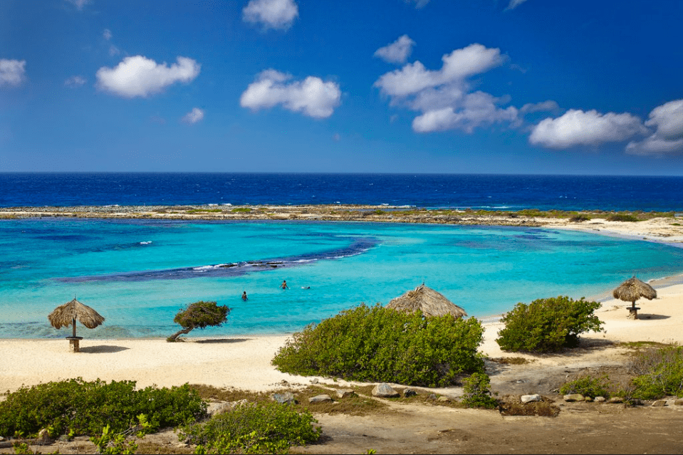 Plage de Baby Beach à Aruba