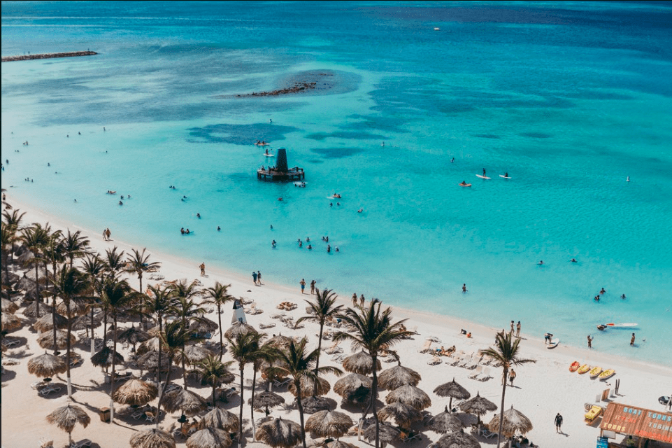 Les plages d'Aruba