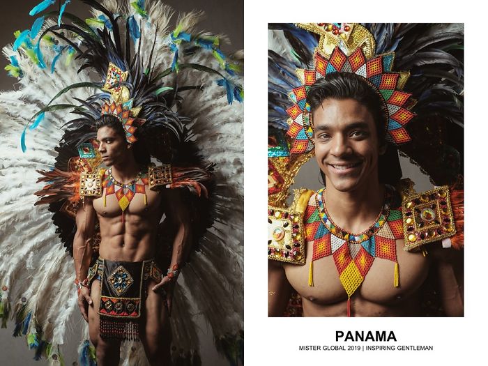 Costumes traditionnels vus par Mister Global