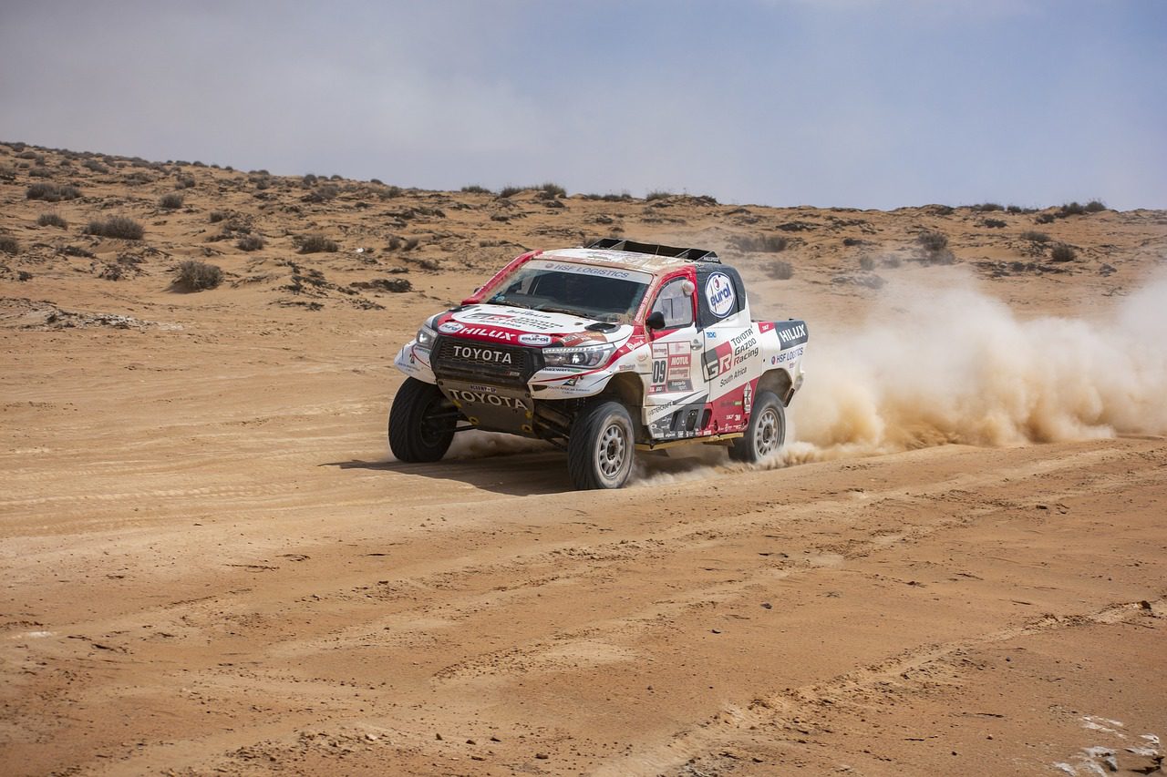 Le parcours du rallye Dakar en Arabie saoudite