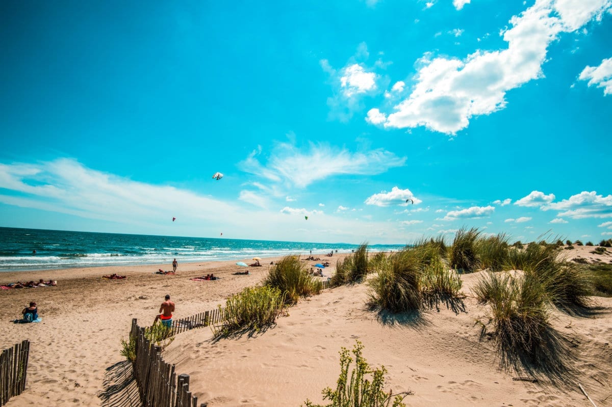 Les plages près de Montpellier