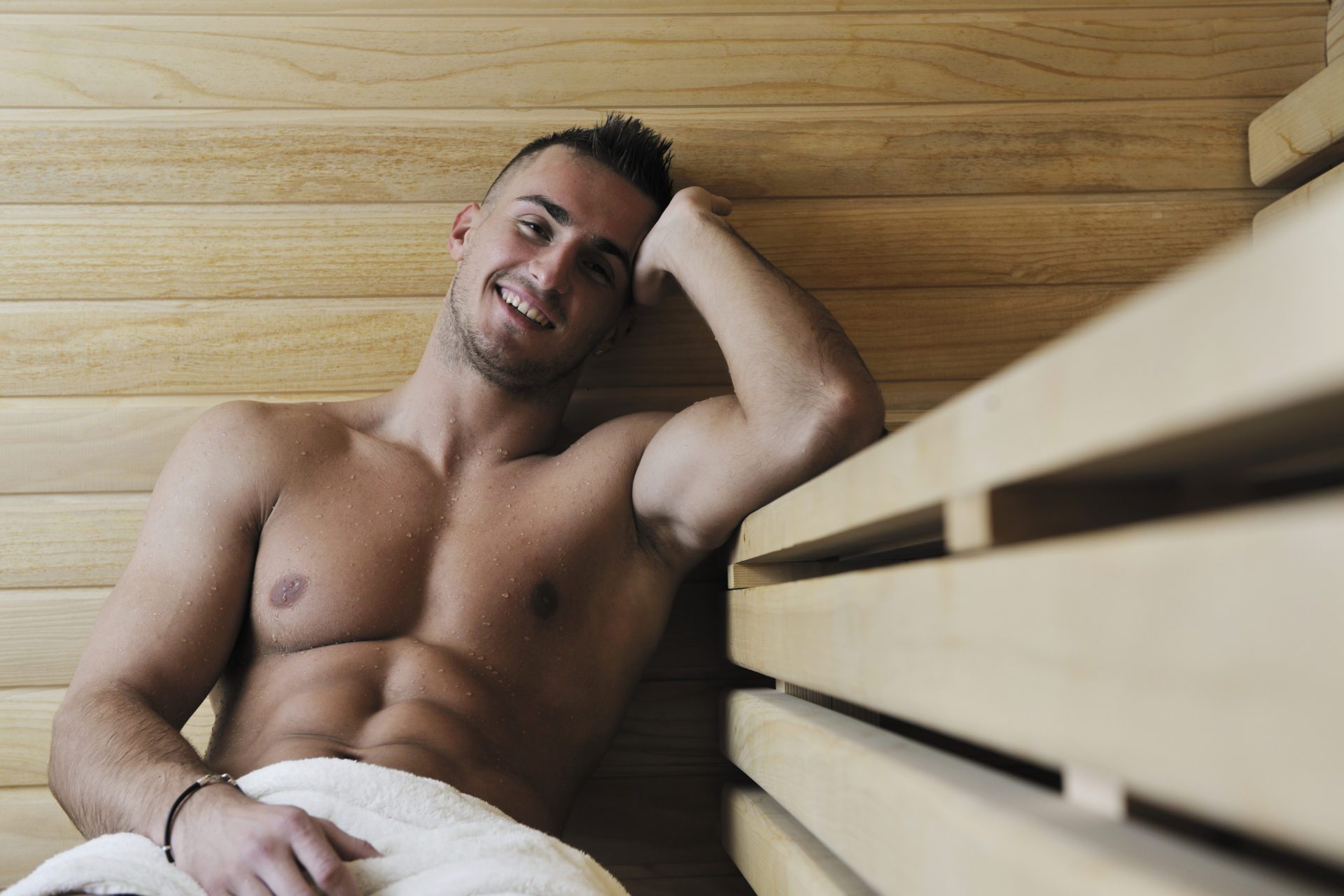 Décongeler dans un sauna finlandais