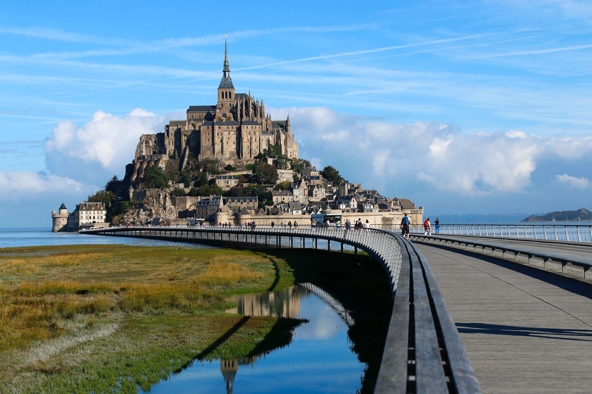 Construction du Mont-Saint-Michel