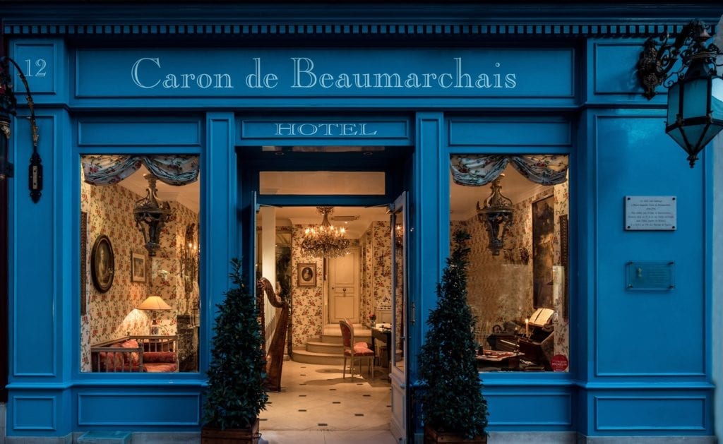 Hôtel Caron de Beaumarchais Paris Marais