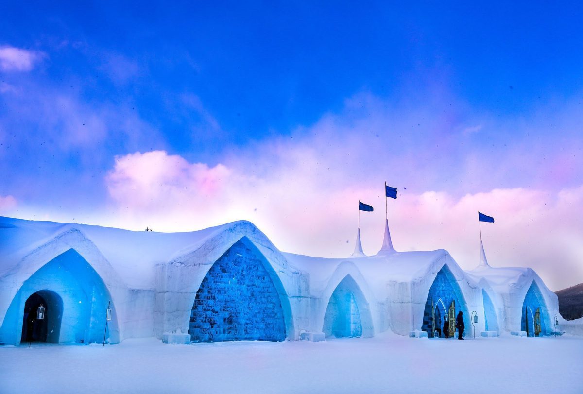 Hôtel gay à Québec : hôtel de glace de la Ville de Québec