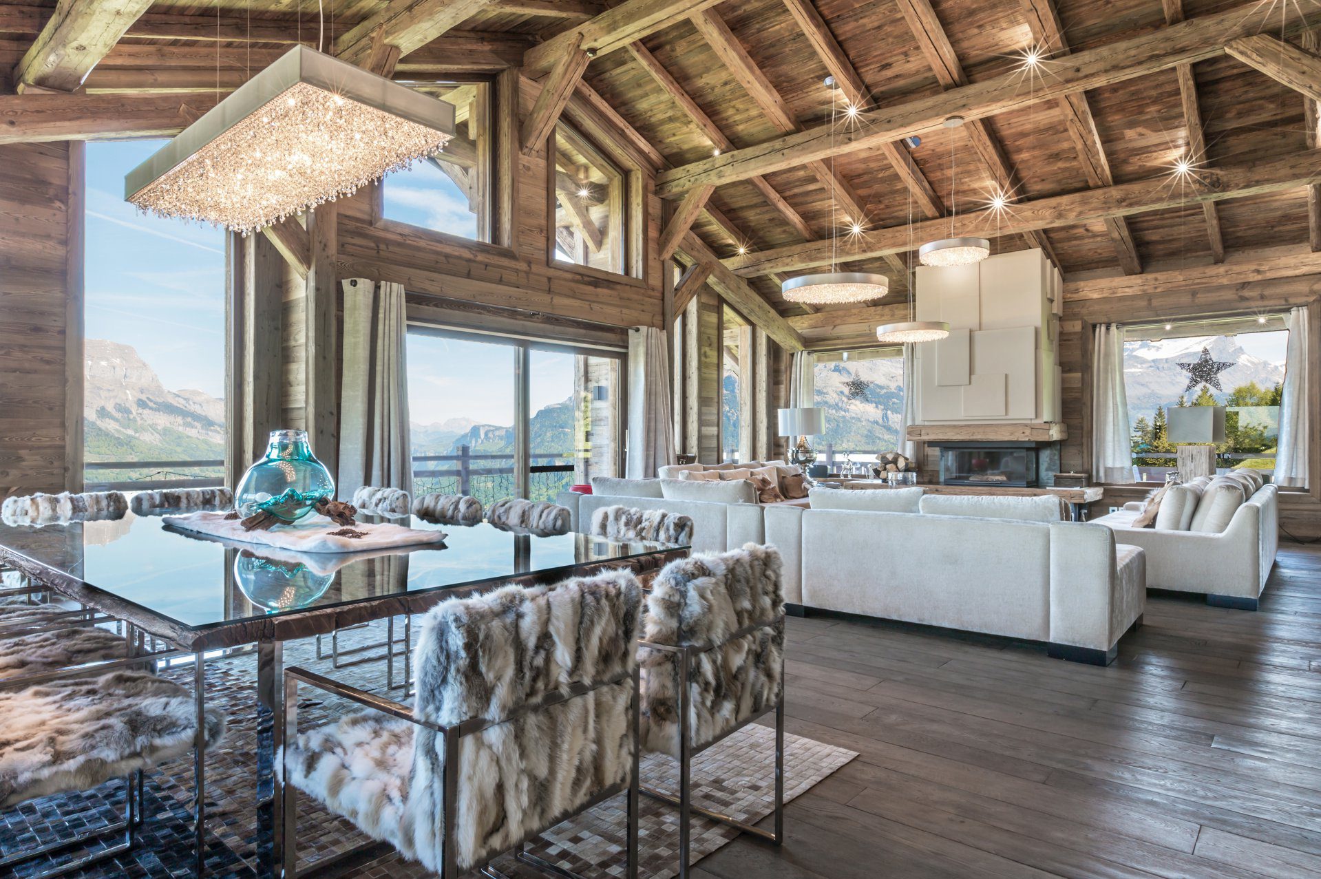 Chalet gay à Combloux