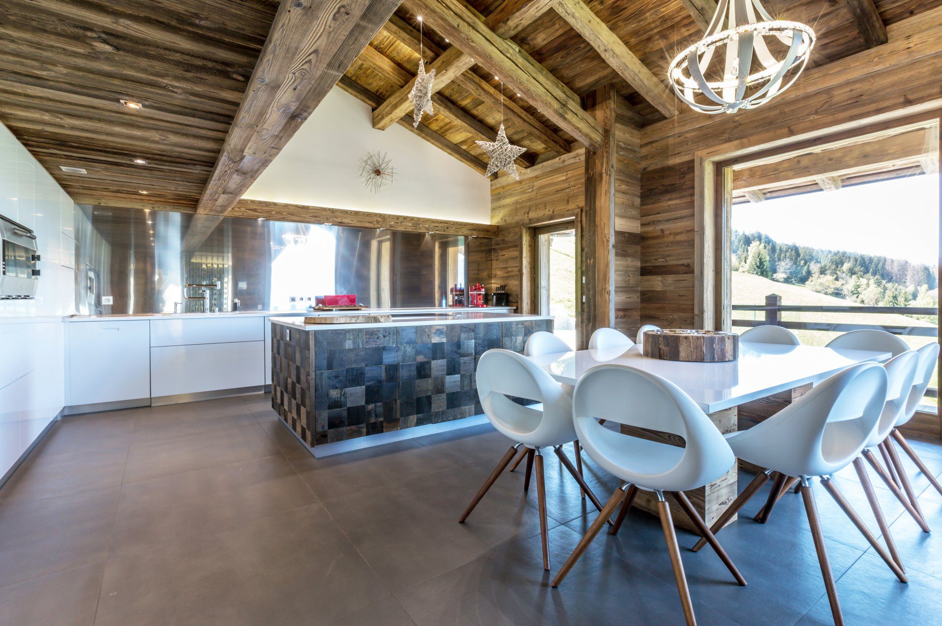 Chalet gay à Combloux