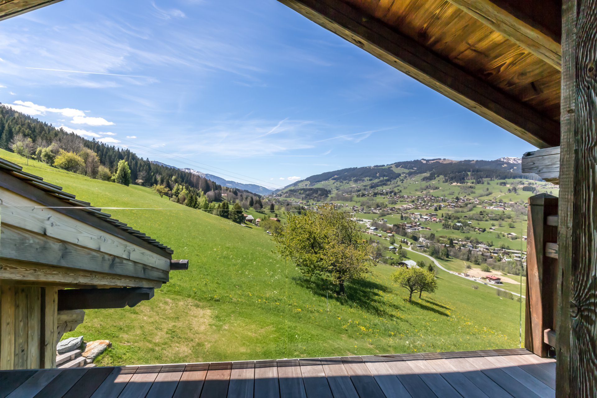 Chalet gay à Combloux
