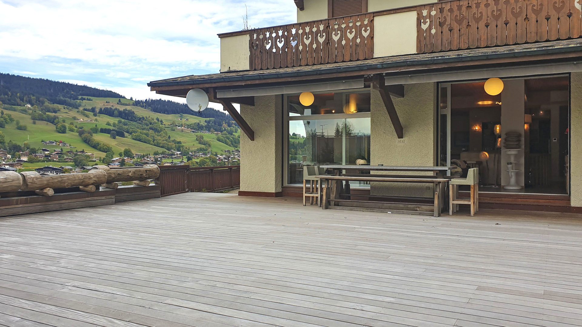 Chalet gay à Megève