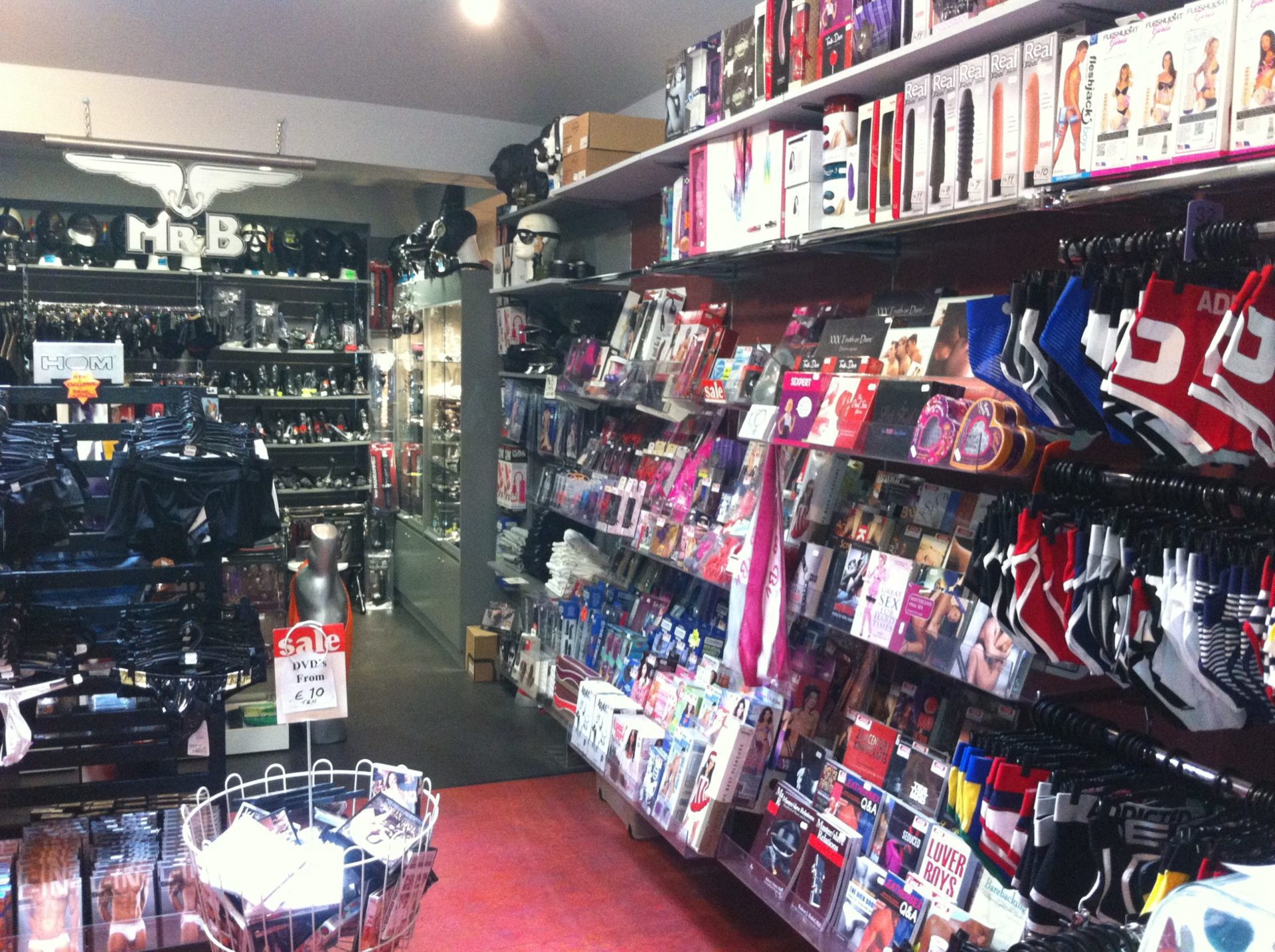 Boutique érotique gay à Dublin