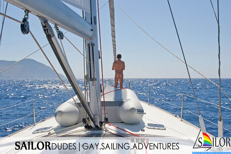 Croisière gay naturiste à Mykonos