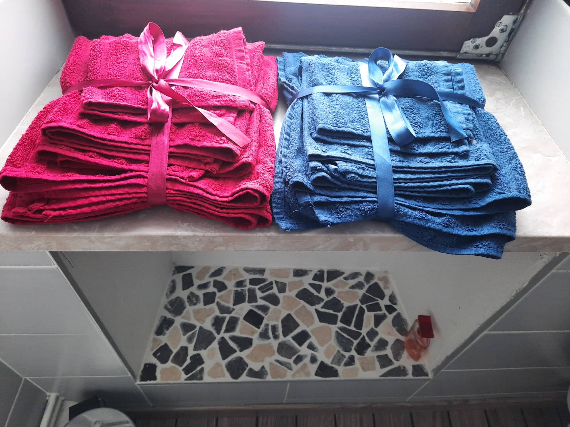 serviettes de toilette