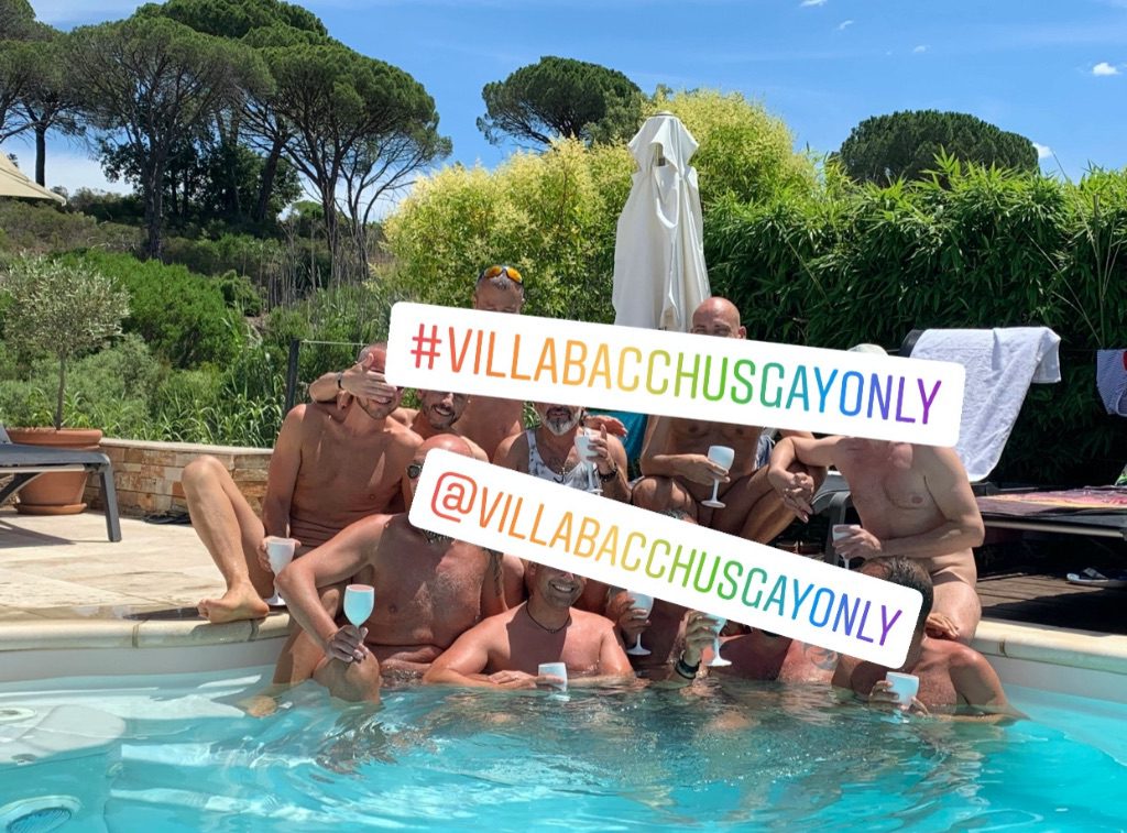 Villa Bacchus : maison d'hôtes la plus gay de France et naturiste