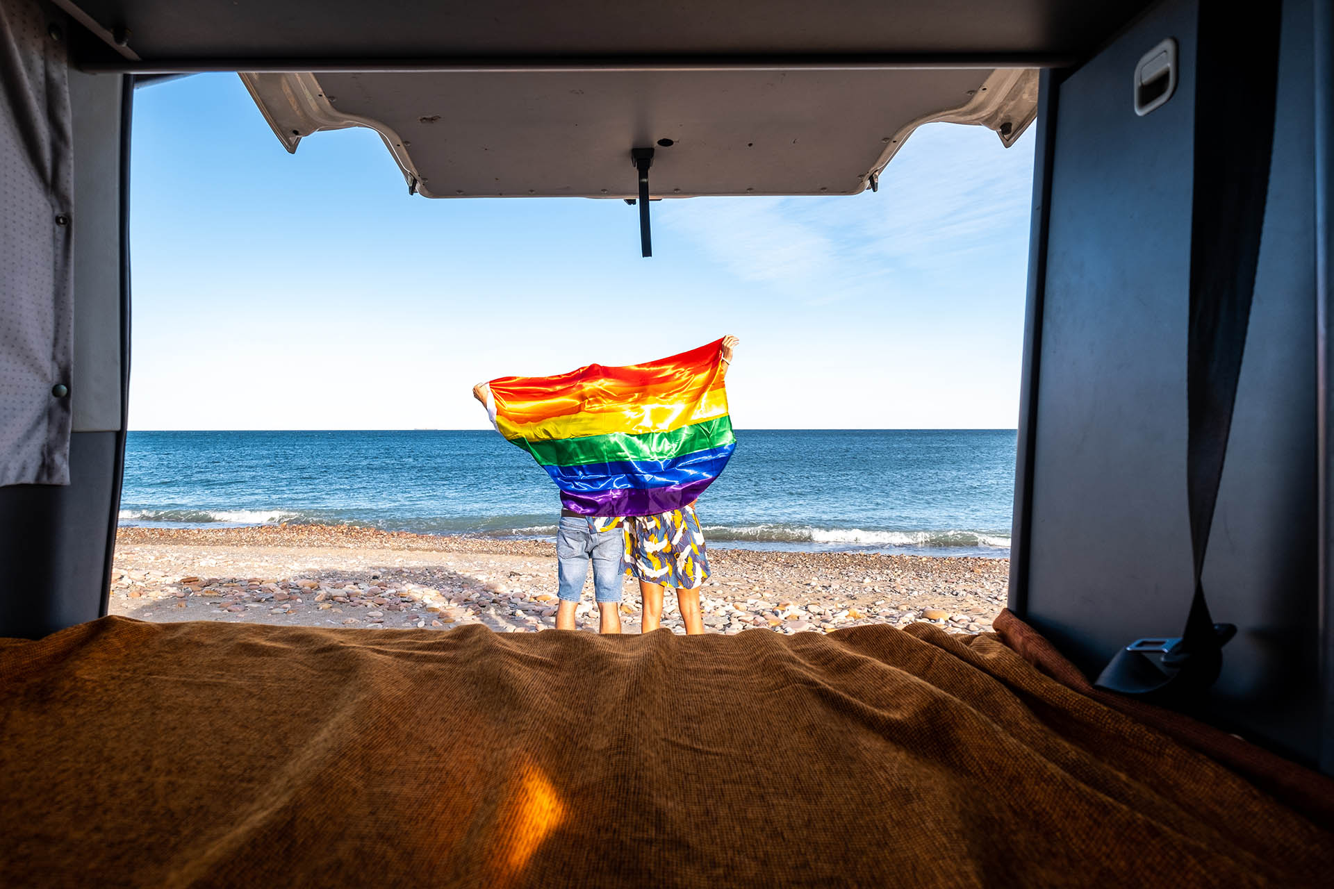 Partir en vacances en camping-car pour les LGBT