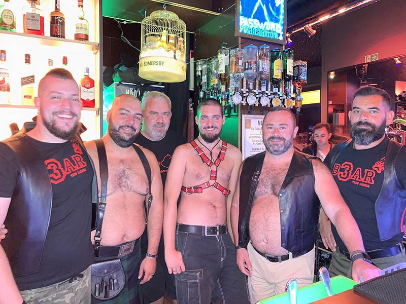 Bar gay à Lisbonne.