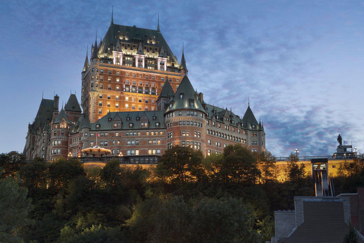Fairmont Le Château Frontenac hôtel gay de Québec
