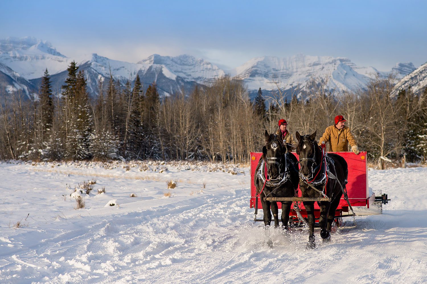 Le marché de Noël annuel de Banff