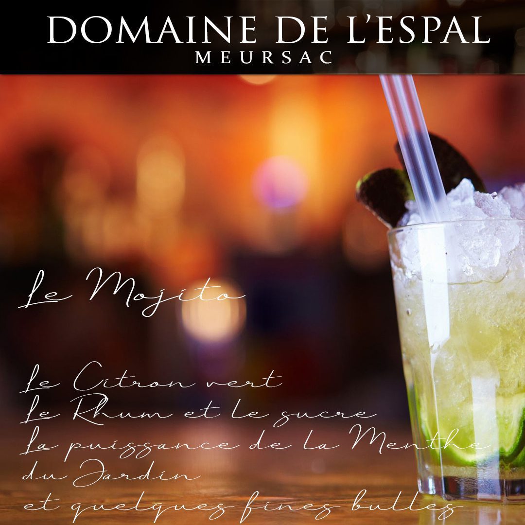 Le Mojito du DOMAINE DE LESPAL