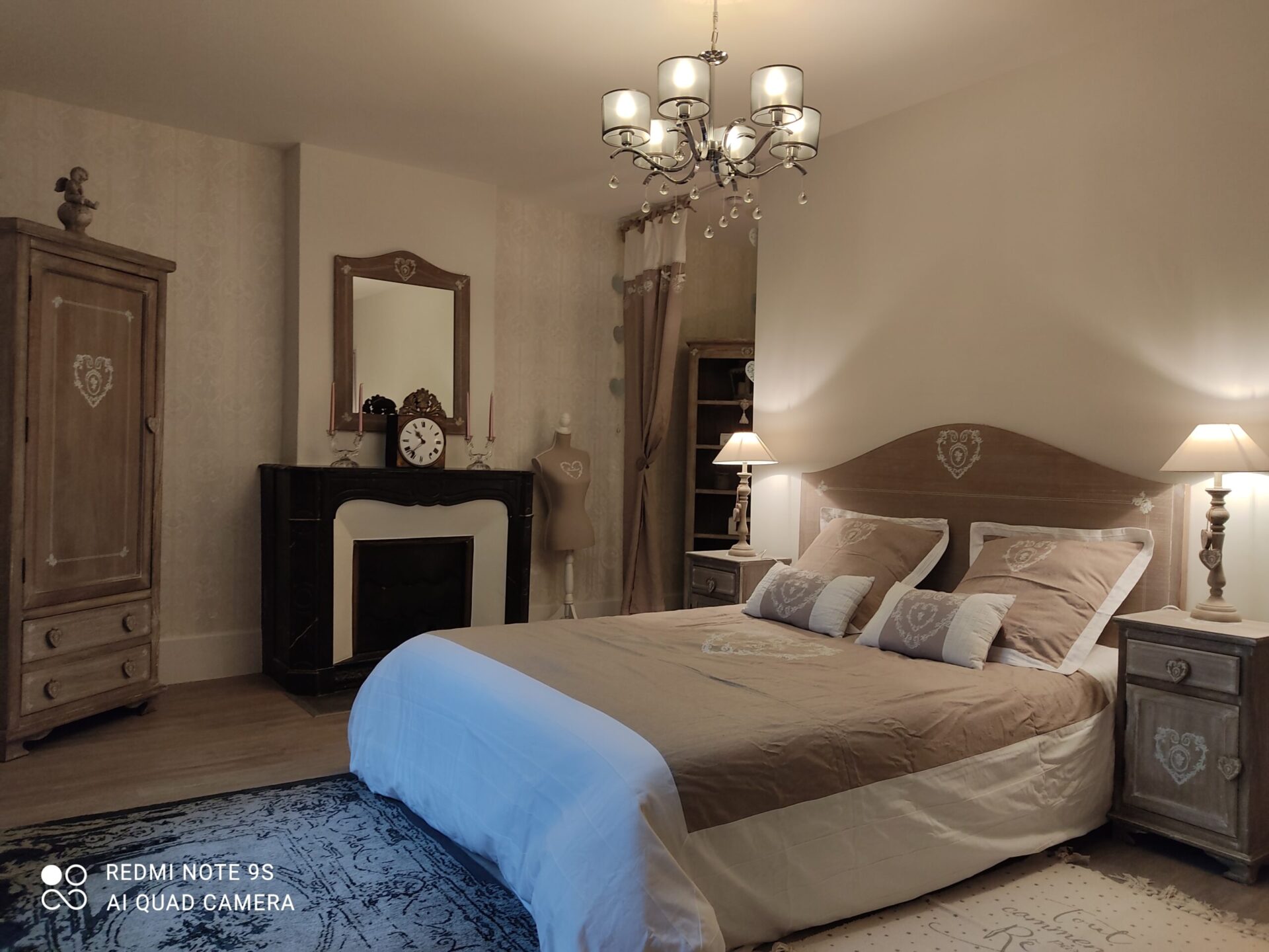 Chambre grise espace nuit