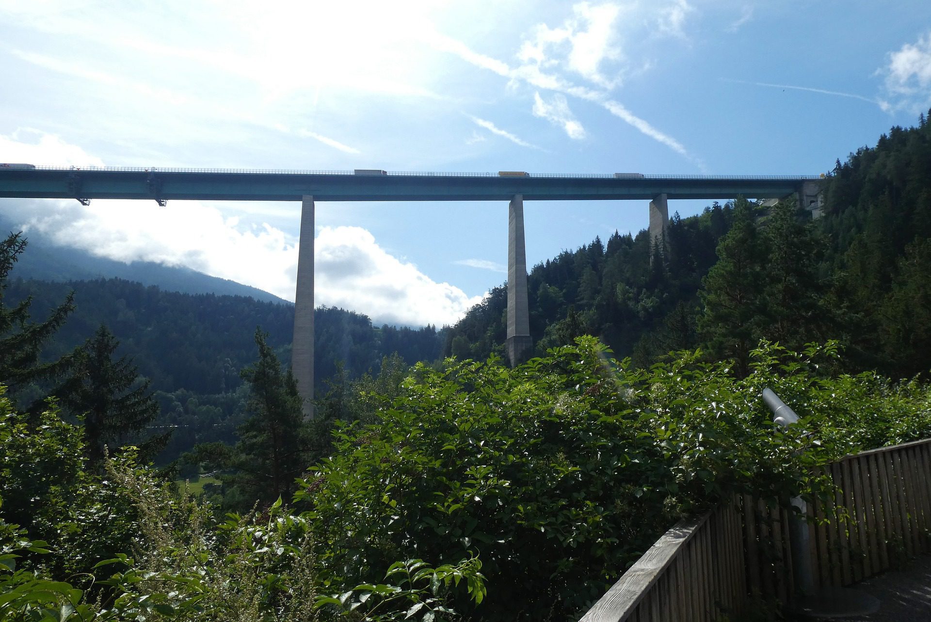 Pont Europabrucke, Autriche – 192 mètres