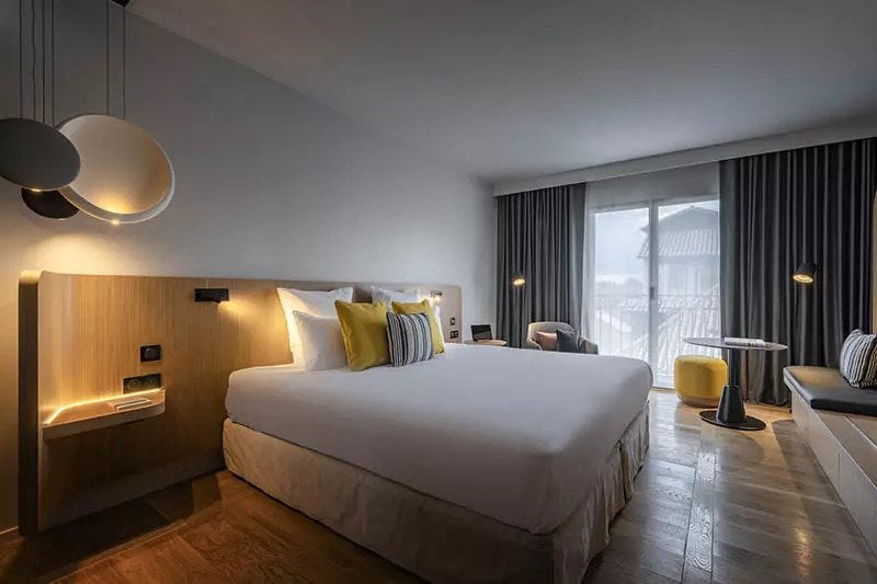 Les chambres de l’hôtel