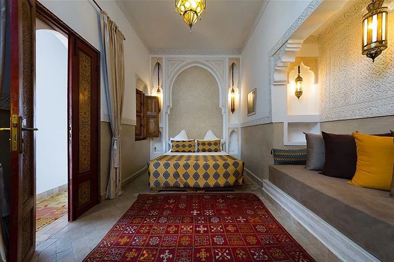 Les sublimes chambres du Riad Melhoun & Spa