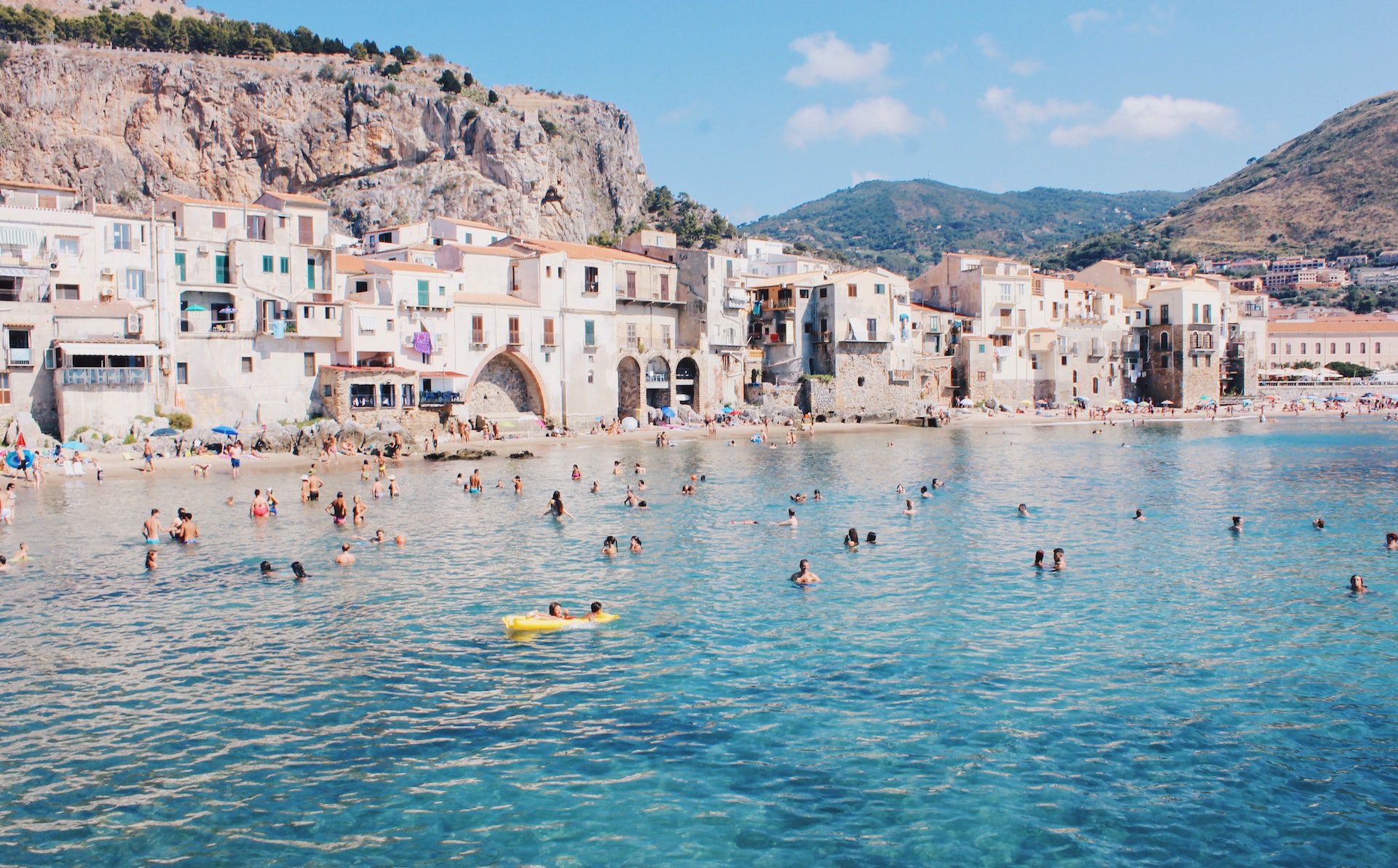 Plage gay de Taormine