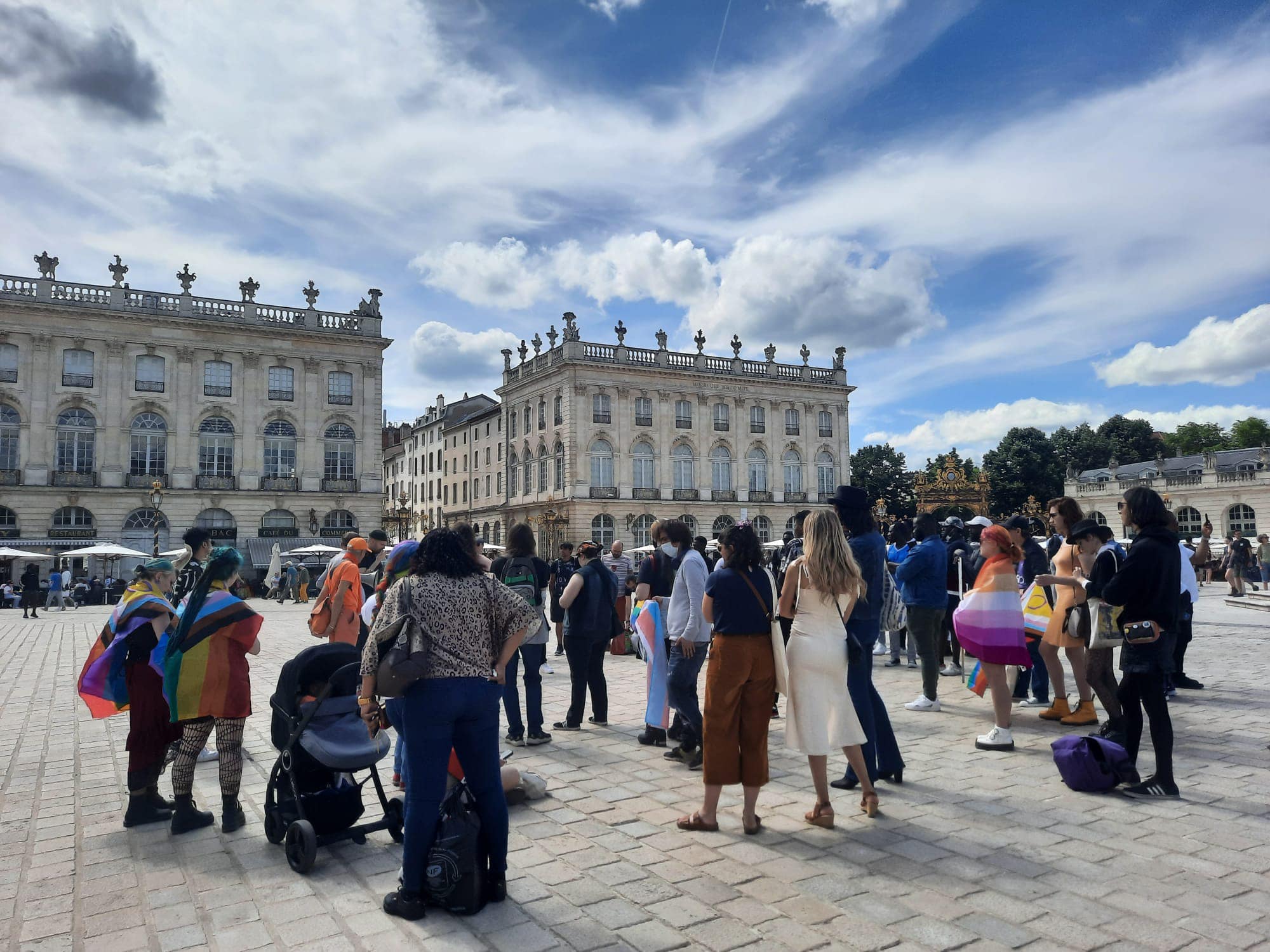 Près de 2 000 manifestants pour la marche des fiertés à Nancy