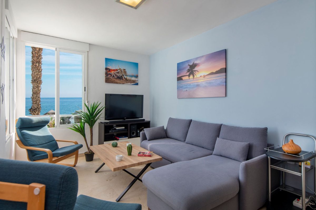 Un logement devant la Gay Eden Beach de Torremolinos