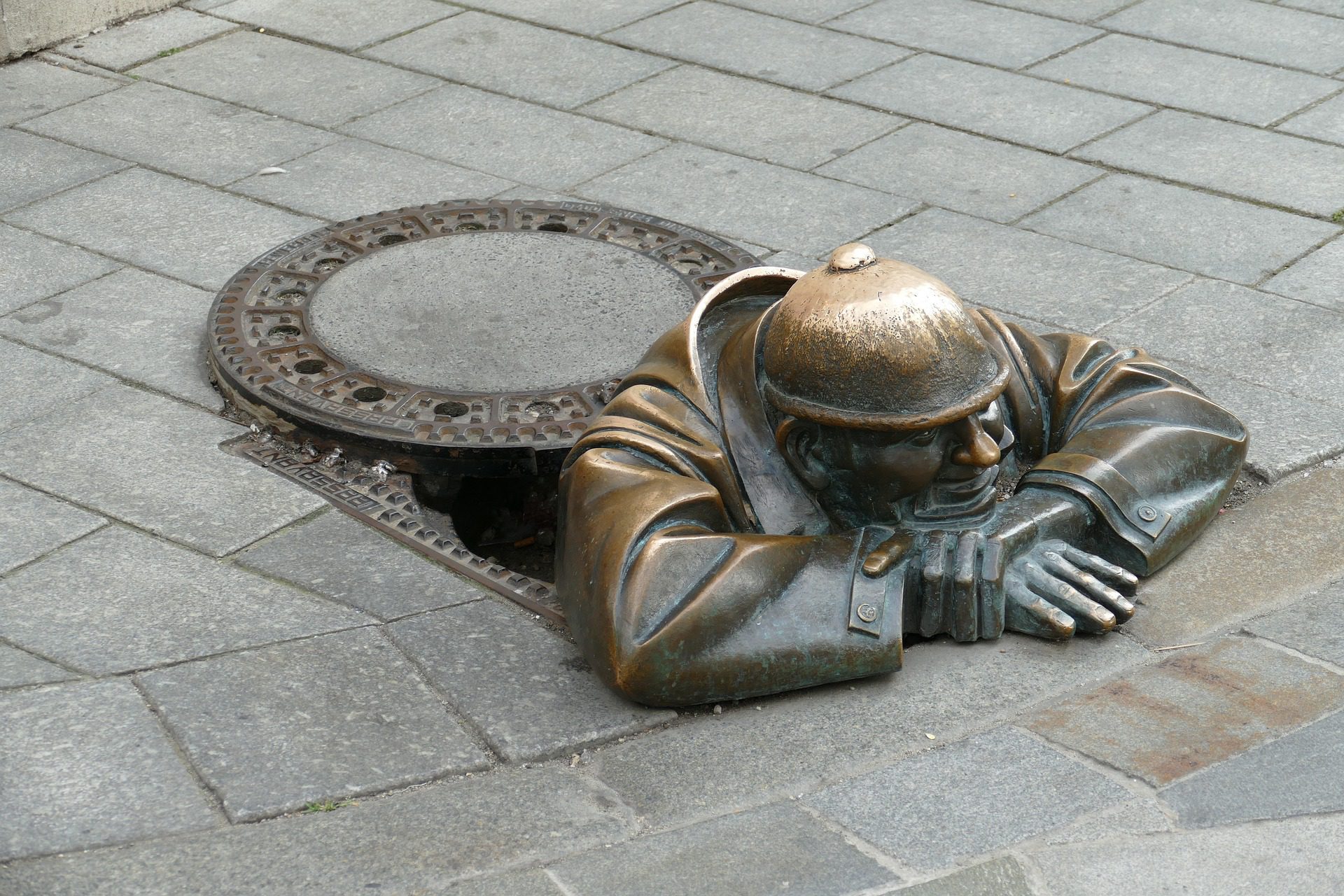 Les statues de bronze de Bratislava