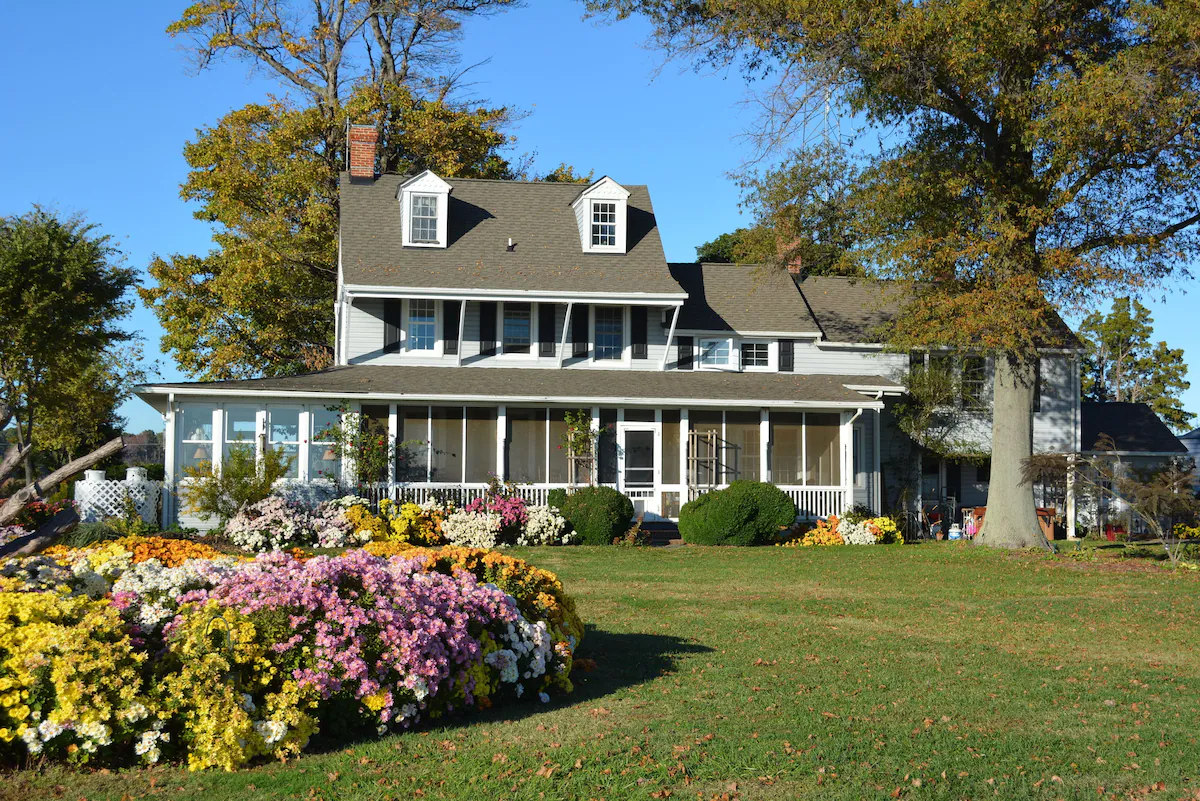 Black Walnut Point Inn est une maison d'hôtes gay friendly à Tilghman dans Maryland aux États-Unis