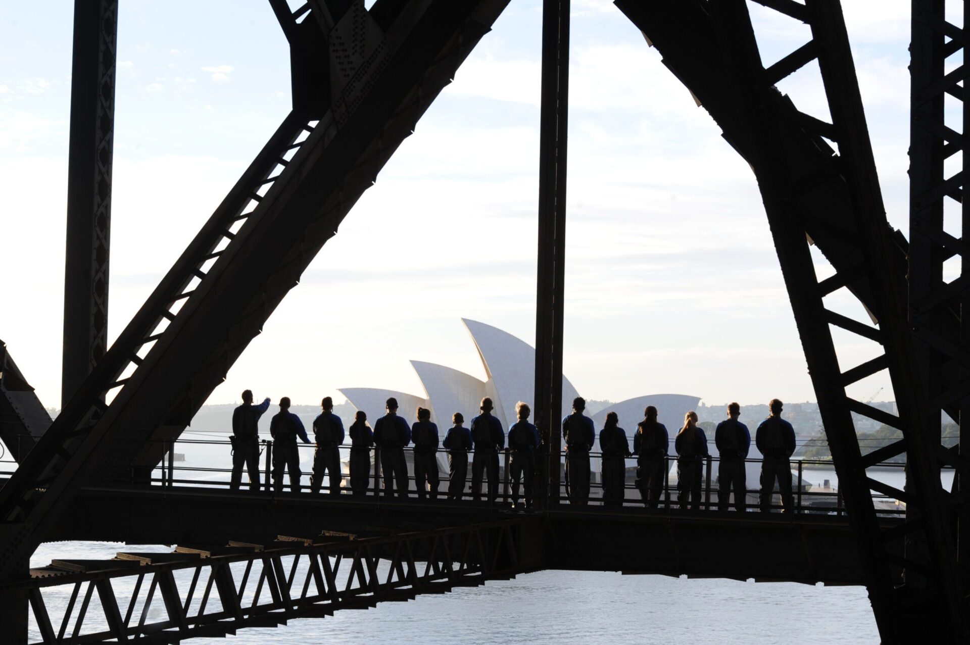 Bridge Climb montez le pont du port de Sydney avec une vue panoramique sur l'Opéra de Sydney