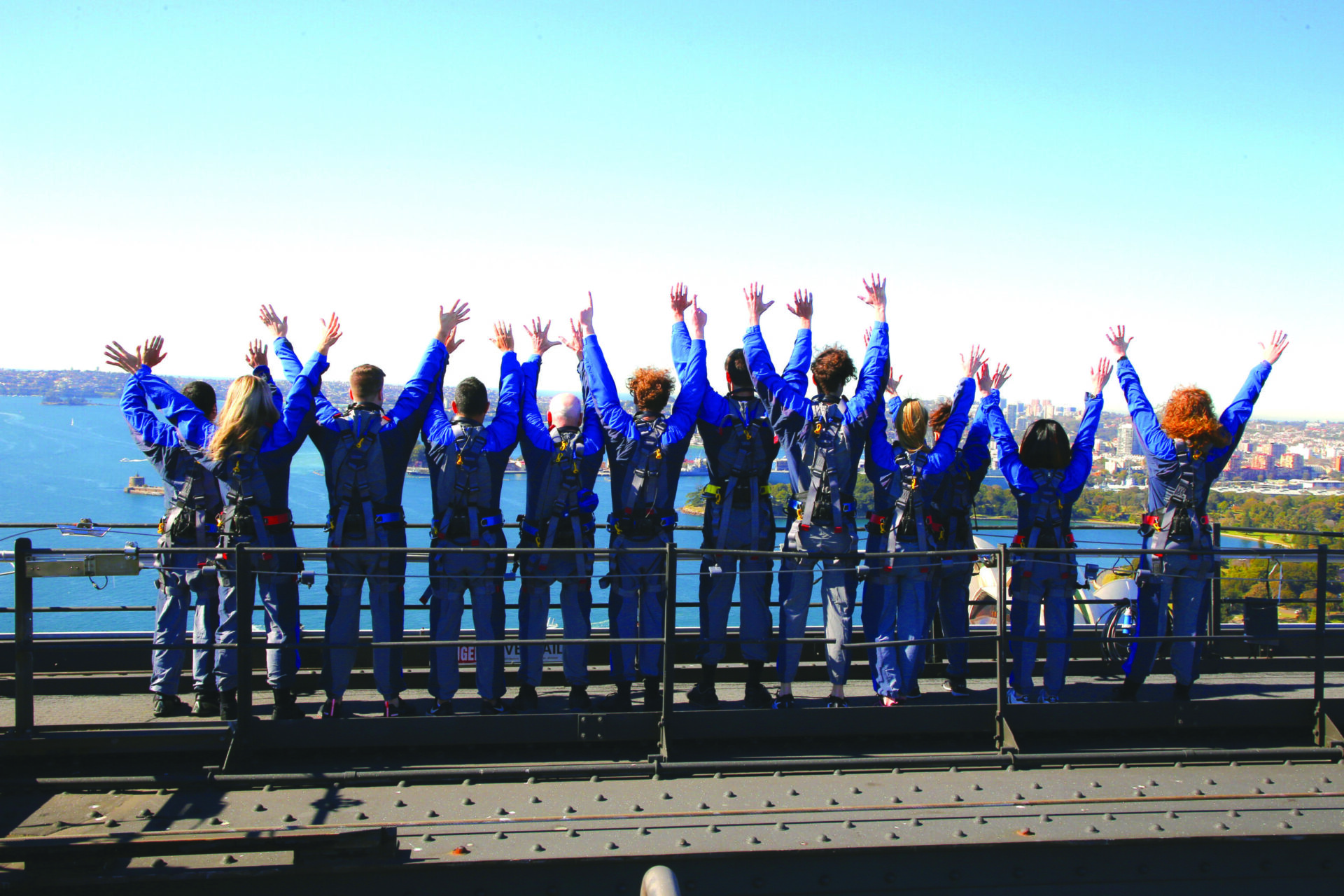 Bridge Climb montez le pont du port de Sydney avec une vue panoramique sur l'Opéra de Sydney