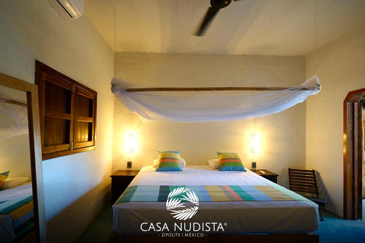 Casa Nudista Zipolite est un hôtel LGBT et naturiste à Zipolite au Mexique