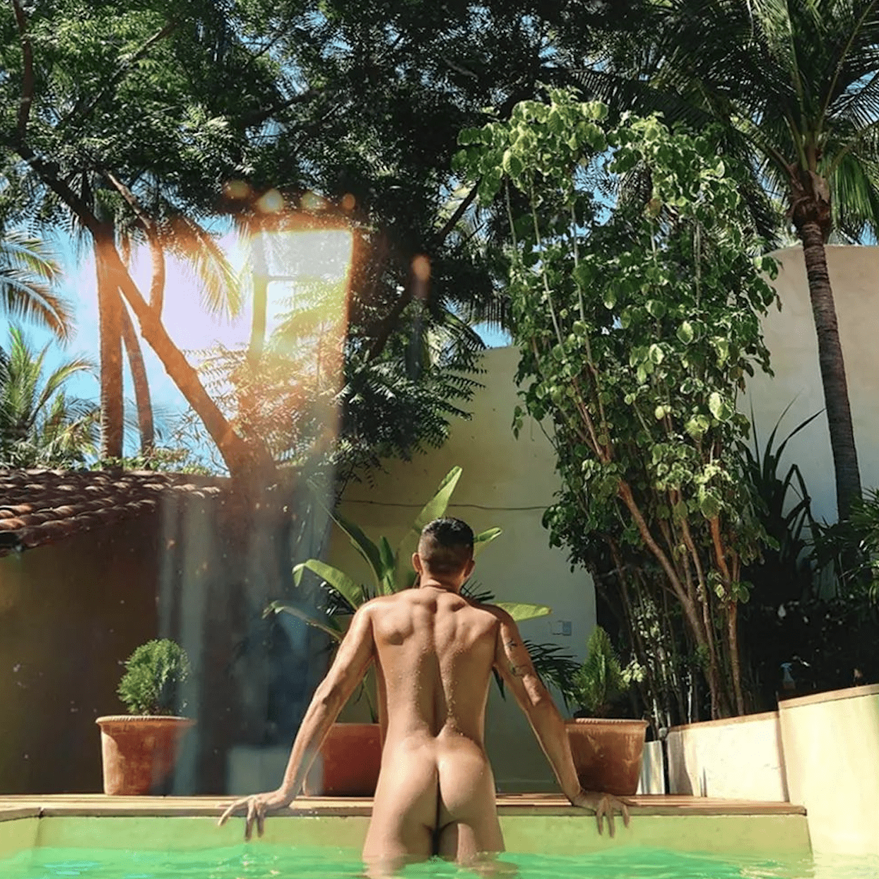 Casa Nudista Zipolite est un hôtel LGBT et naturiste à Zipolite au Mexique