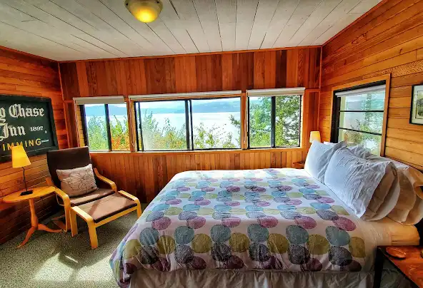 Chevy Chase Beach Cabins est une maison d'hôtes gay friendly à Port Townsend dans l'État de Washington aux États-Unis